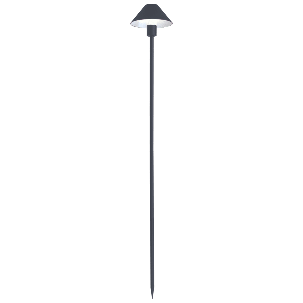 Apollo Flex Mørkegrå Fra Lightson - Apollo Flex &auml;r perfekt f&ouml;r dig som &auml;lskar skandinavisk design och letar efter en n&auml;ttare lampa till din kruka, rabatt eller g&aring;ng.