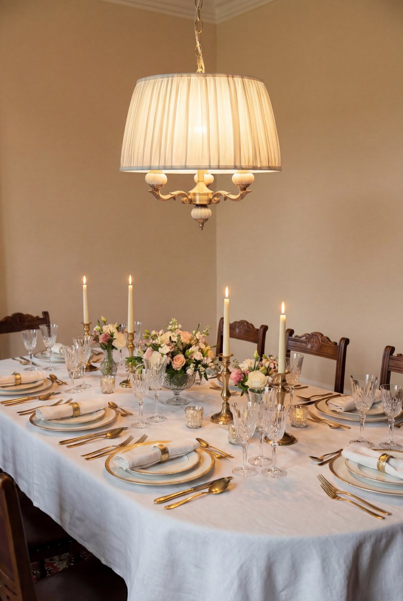 Toulouse Ø45 Guld loftslampe Fra Aneta Lighting - Toulouse pendellampen har et klassisk og elegant udtryk med dekorative detaljer og bl&oslash;de former.