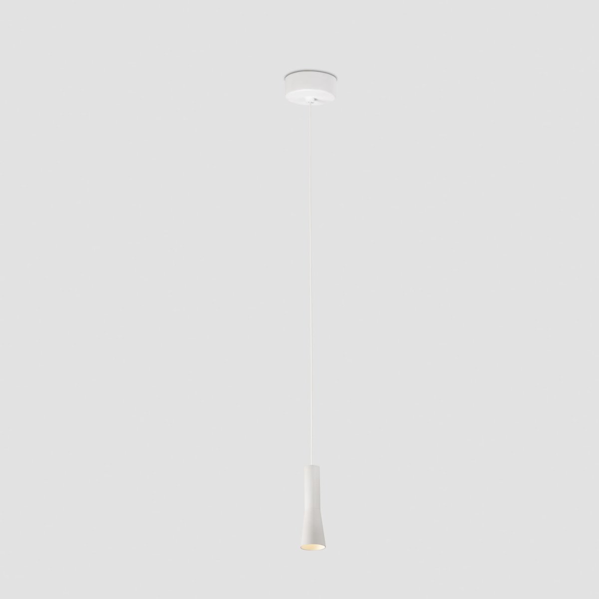 Nina Ø4 Hvid loftslampe Fra Faro Barcelona - Nina er en hvid pendellampe med integreret LED-teknologi og et stilfuldt, minimalistisk design.