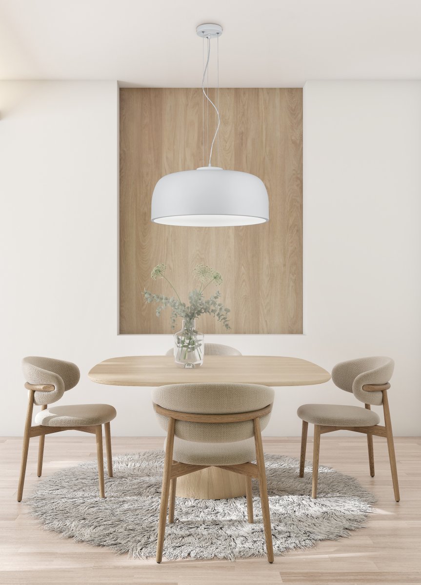 Baron Ø52 Hvid loftslampe Fra Trio Lighting - 