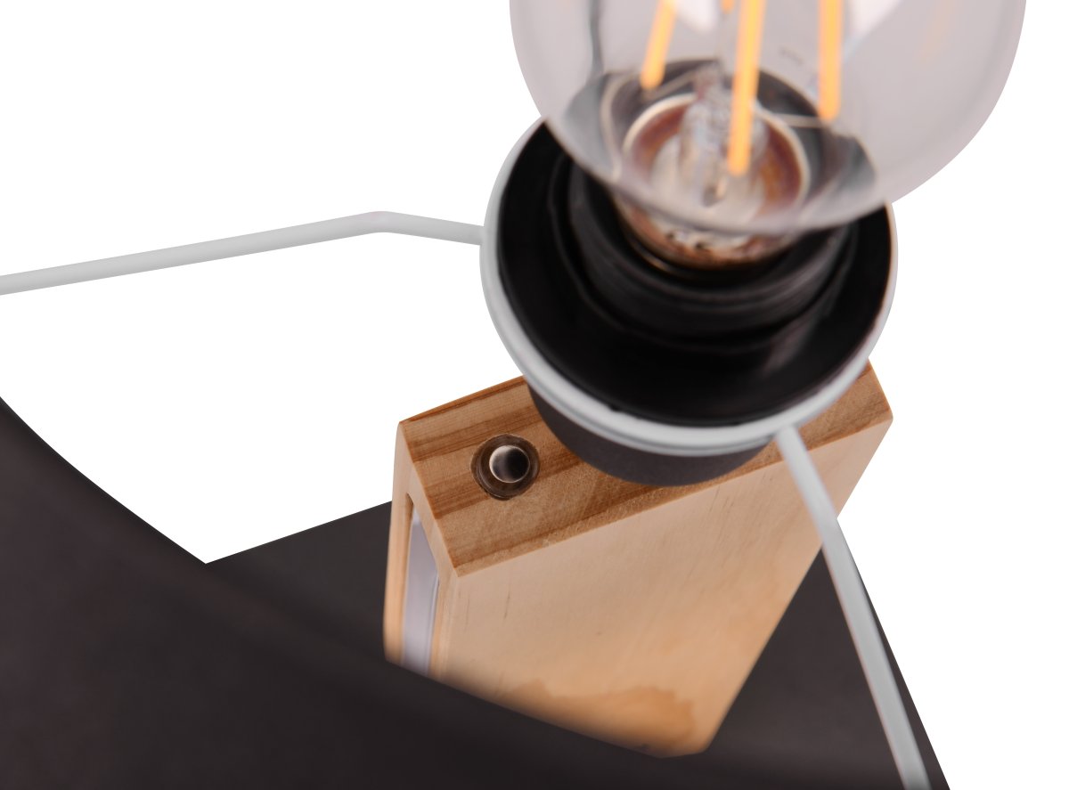 Rahul 50cm Sort bordlampe Fra Trio Lighting - 