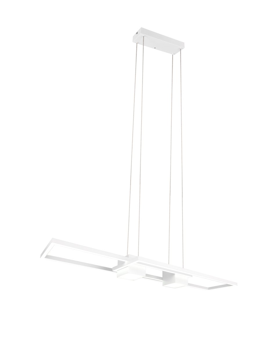 Albany 100cm Hvid loftslampe Fra Trio Lighting - 