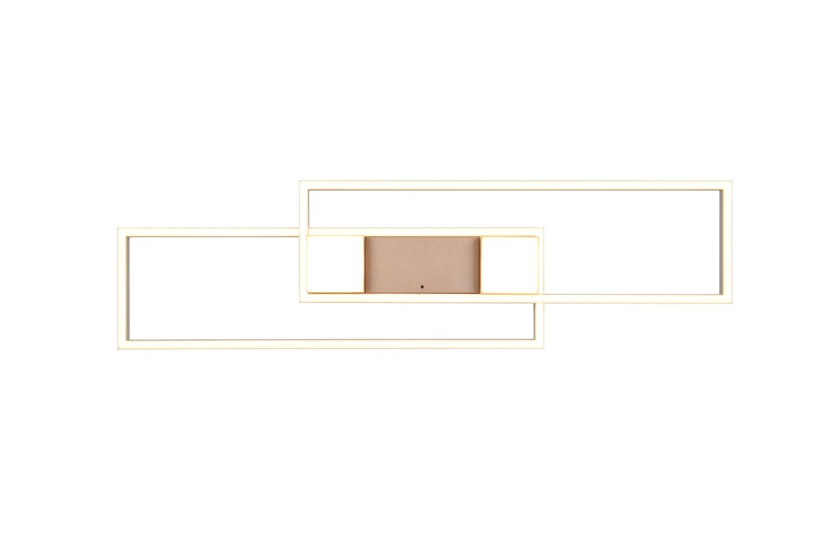 Albany 100cm Kaffe plafond Fra Trio Lighting - Den indbyggede natlampe og hukommelsesfunktionen gør Albany til en praktisk og stilfuld tilføjelse til dit hjem.