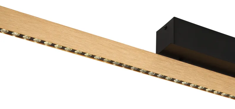 Dentsy 150cm Kobber loftslampe Fra Globo Lighting - Med den smidiga touchknappen f&ouml;r av/p&aring; och den stegl&ouml;sa touchdimmern kan du enkelt justera ljusstyrkan efter &ouml;nskem&aring;l.