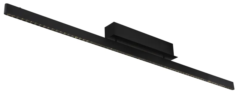 Dentsy 120cm Sort loftslampe Fra Globo Lighting - Med den smidiga touchknappen f&ouml;r av/p&aring; och den stegl&ouml;sa touchdimmern kan du enkelt justera ljusstyrkan efter &ouml;nskem&aring;l.