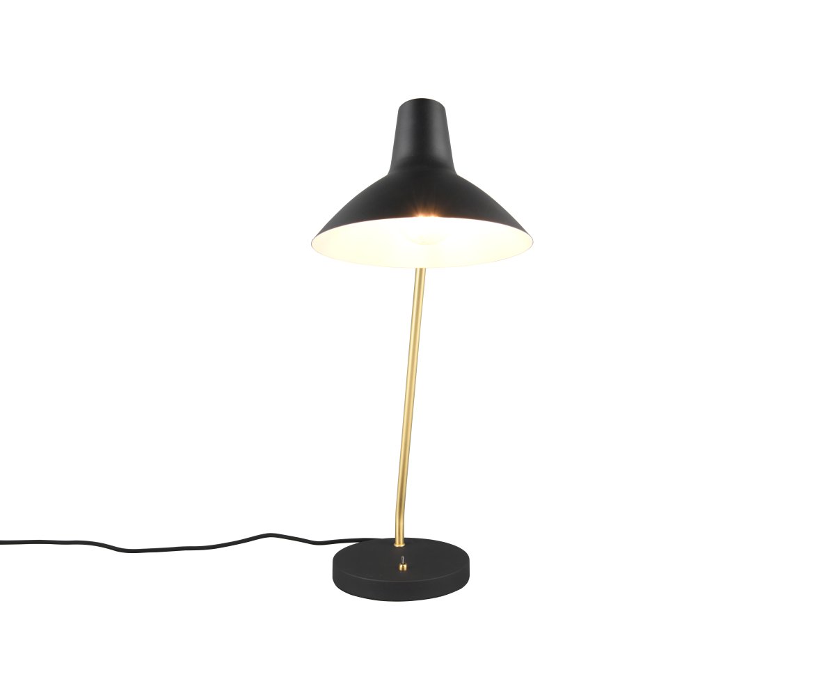 Traveller 54cm Sort skrivebordslampe Fra Trio Lighting - 