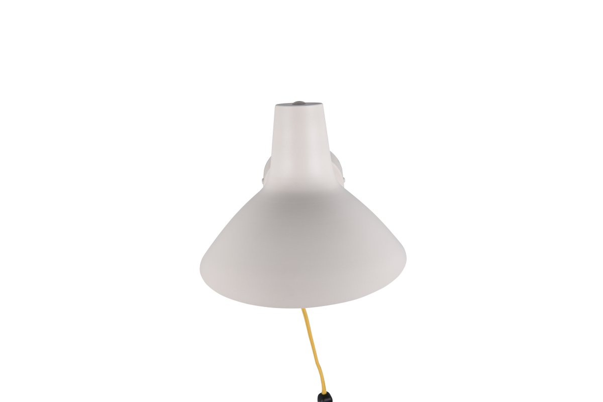 Traveller 38cm Grå væglampe Fra Trio Lighting - Lampen kan bruges både med ledning, afbryder og stik eller via en fast tilslutning.