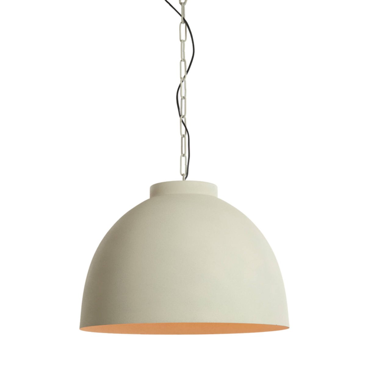 Kylie Ø60 Cremet hvid loftslampe Fra Light & Living - 