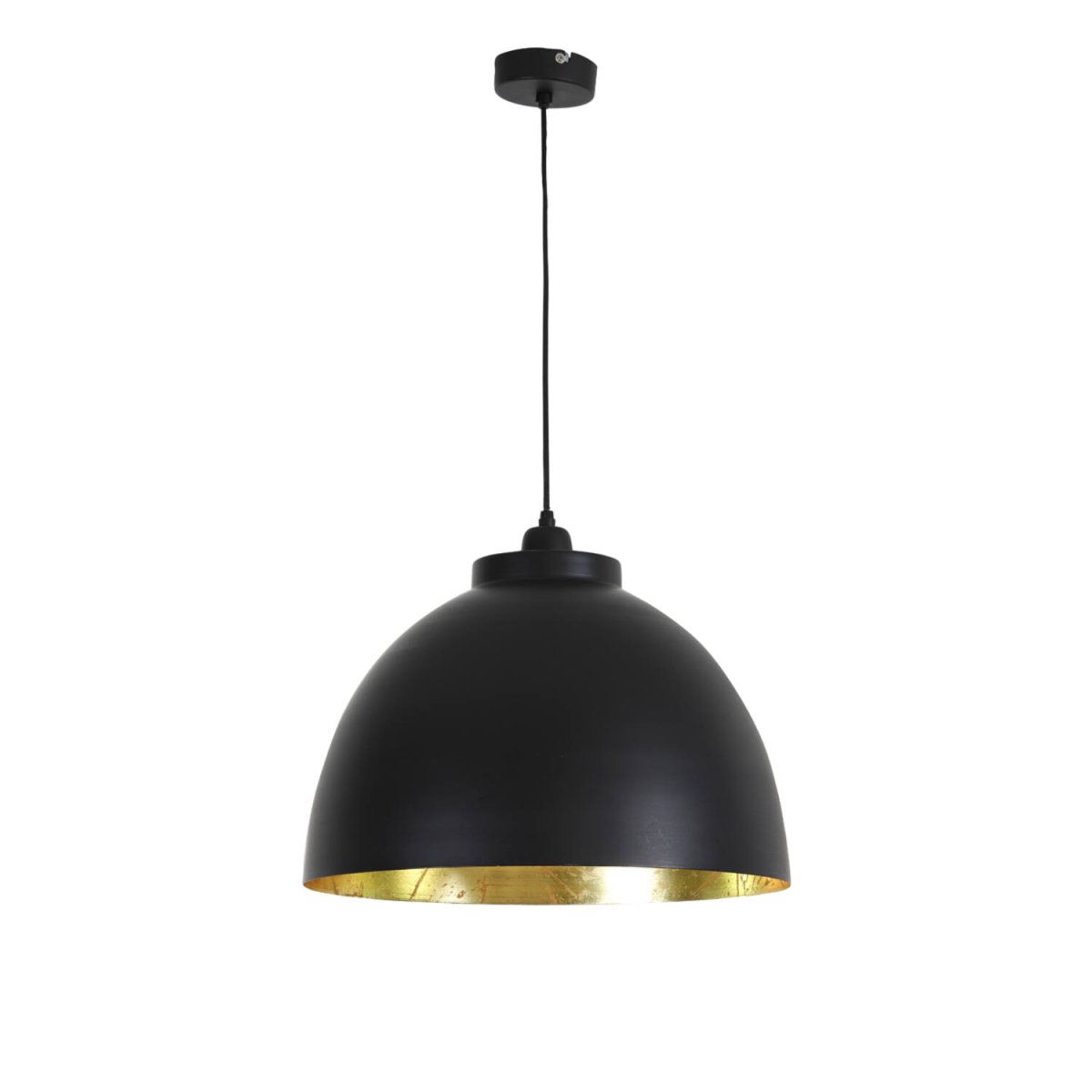 Kylie Ø45 Sort/guld loftslampe Fra Light & Living - 