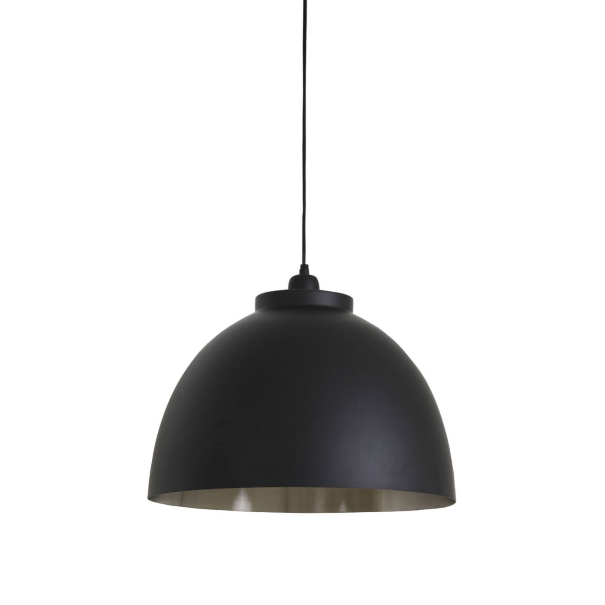 Kylie Ø45 Sort/nikkel loftslampe Fra Light & Living - 