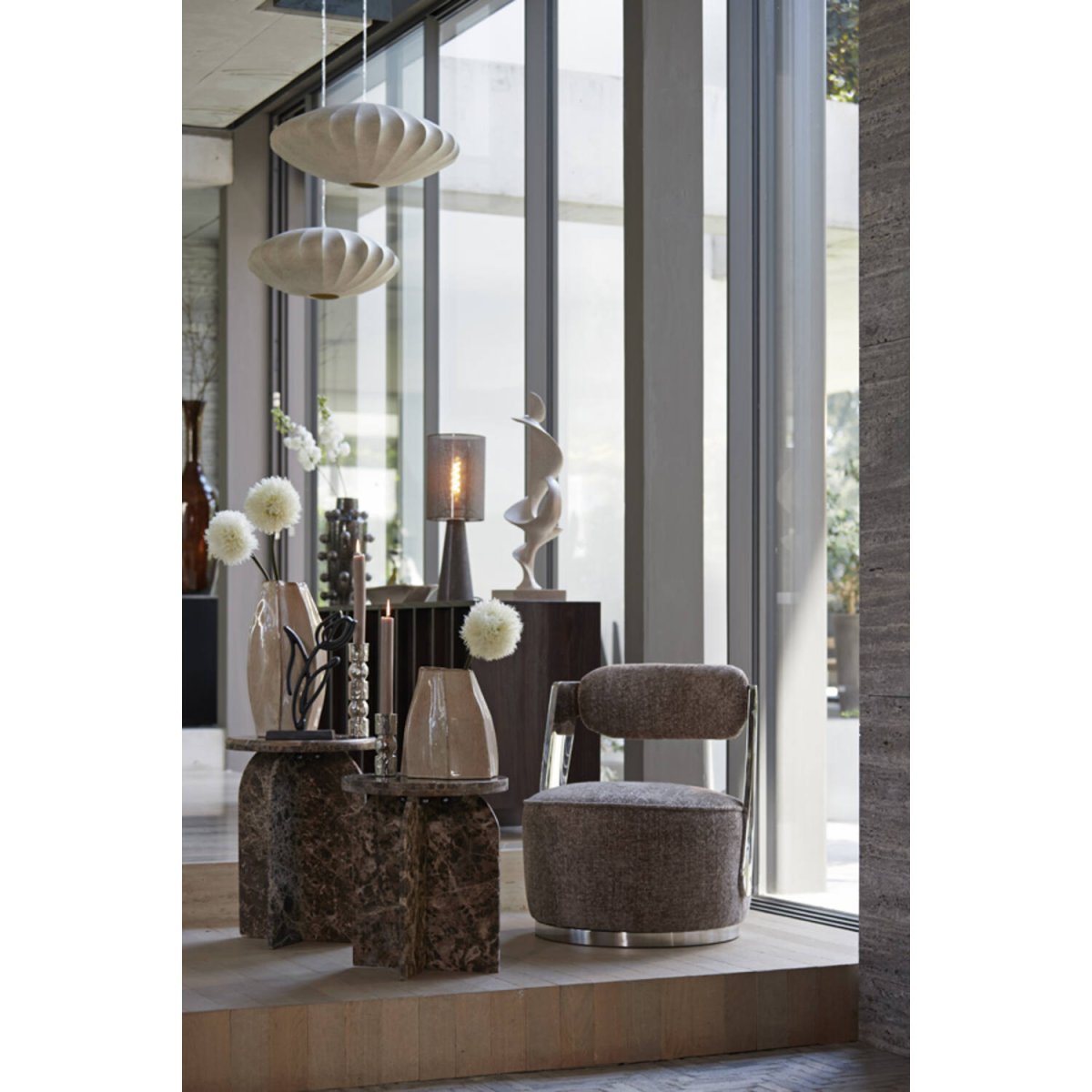 Fay Ø50 Brun loftslampe Fra Light & Living - 
