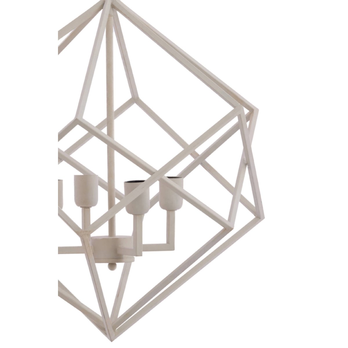 Drizella Ø60 Cremet hvid loftslampe Fra Light & Living - 