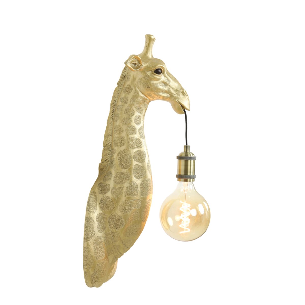 Giraffe 60cm Guld væglampe Fra Light & Living - 