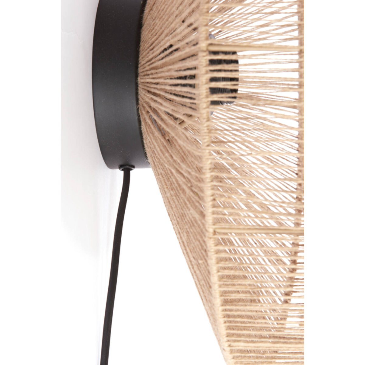 Lyra Ø43 Natur væglampe Fra Light & Living - 