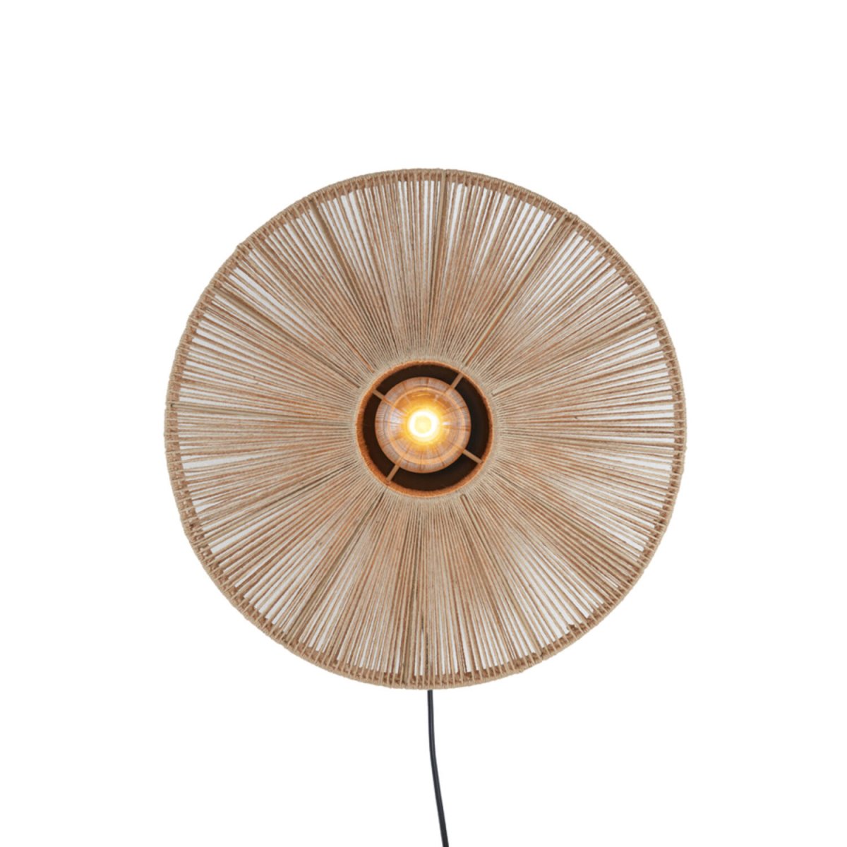 Lyra Ø43 Natur væglampe Fra Light & Living - 
