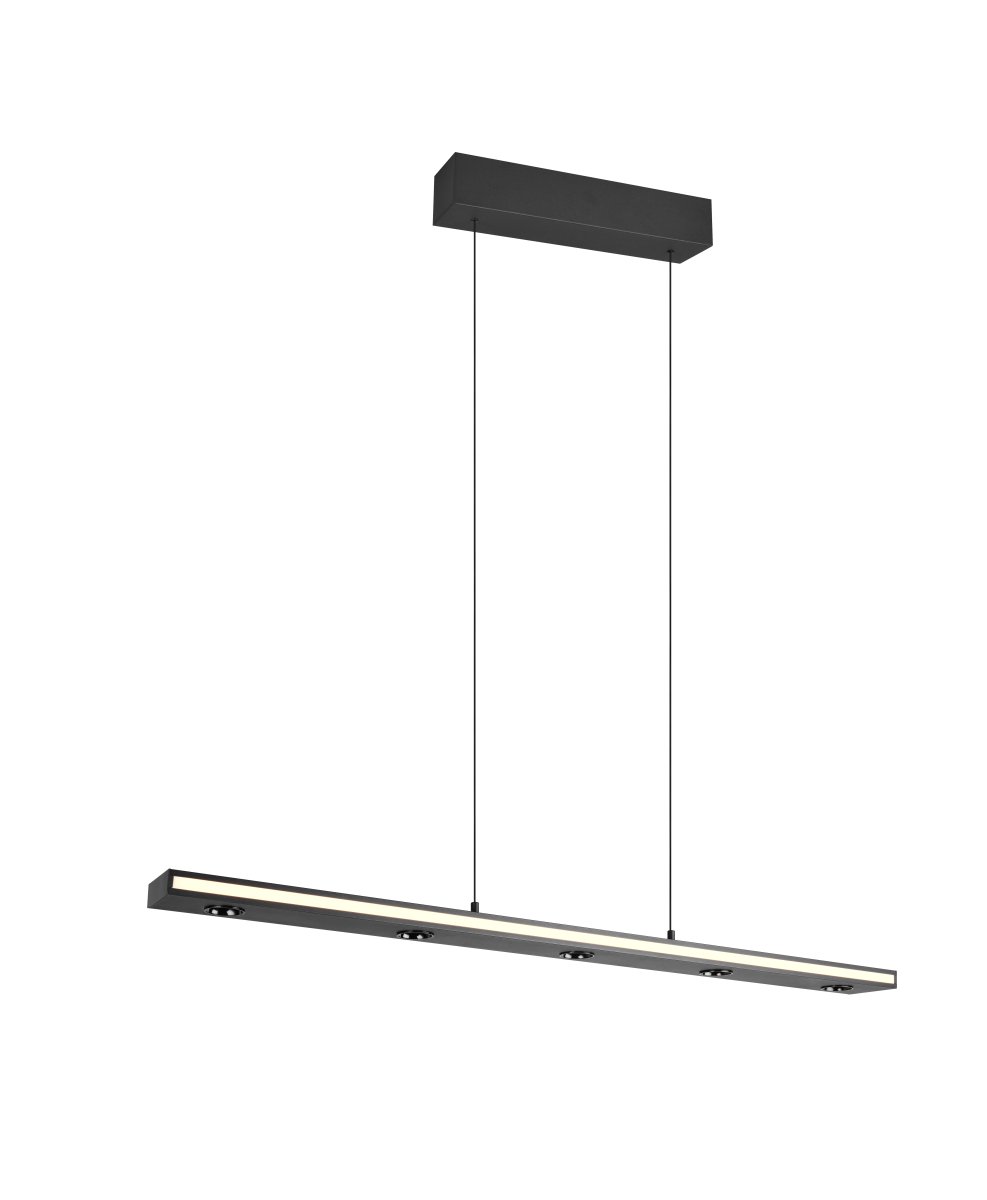 Graham 110cm Sort loftslampe Fra Trio Lighting - 
