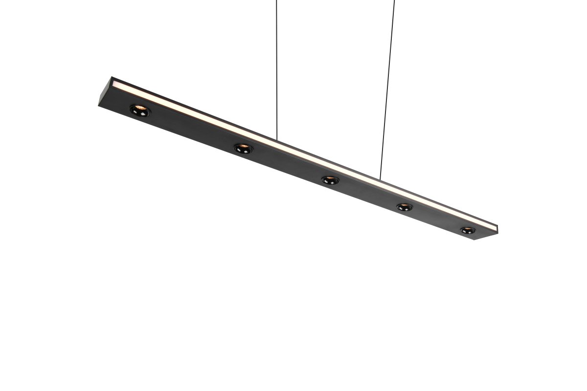 Graham 110cm Sort loftslampe Fra Trio Lighting - 