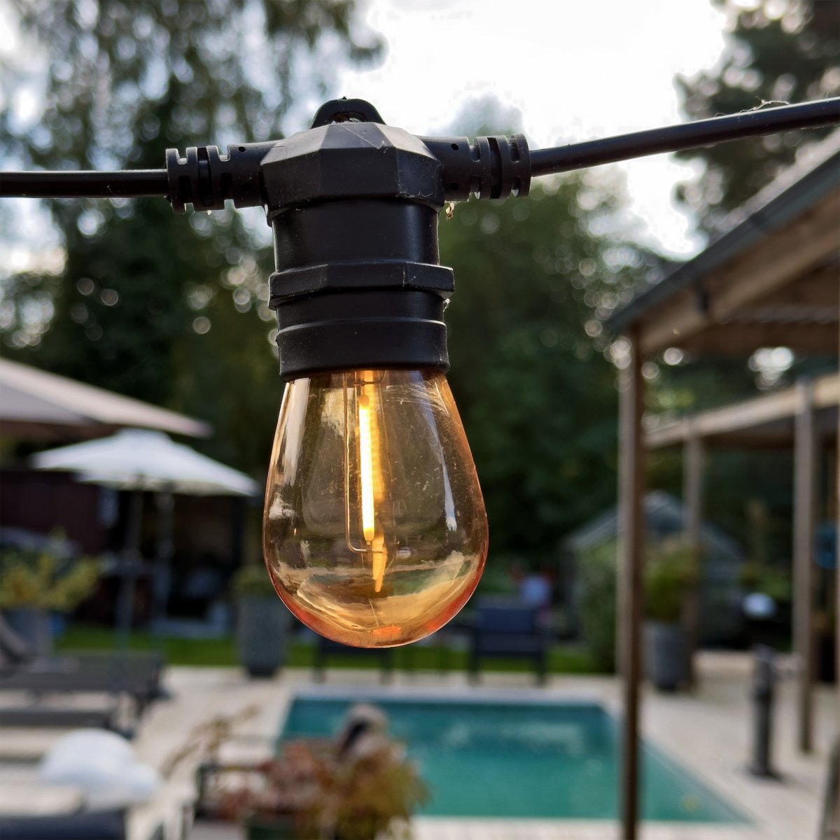 Deco bulb x 5 Årgang Fra Lightson - Et fleksibelt og prisbilligt 12-volt system til din have, som du nemt selv installerer og senere kan bygge videre på, op til 50 meter, hvis du ønsker det.