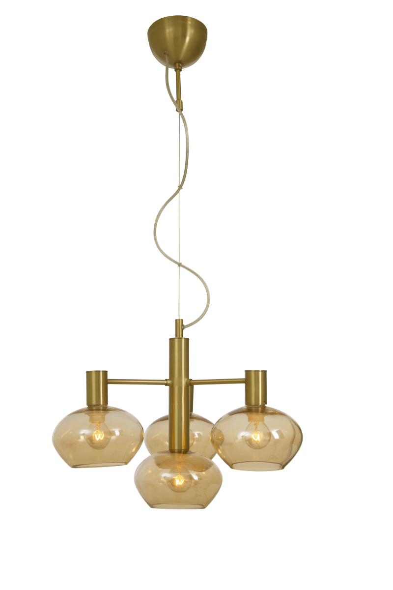 Bell Ø47 mat messing loftslampe Fra Aneta Lighting - Lampens design er skabt til at tiltrække øjet, og den passer lige så godt i moderne miljøer som i klassiske.