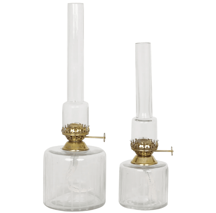 Kerosene Lamp Straight small Gennemsigtig Fra Strömshaga - Passer med v&aelig;ge artikelnummer 116210 og br&aelig;ndere med artikelnummer 121800G.