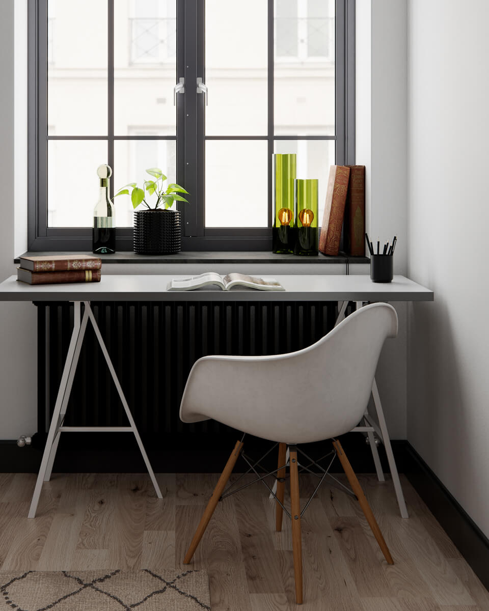 Flake 40cm Grøn bordlampe Fra By Rydéns - Med sit elegante cylinderformede glas og tilg&aelig;ngelighed i trendy farver som m&oslash;rk rav og gr&oslash;n, er Flake den perfekte lampe til at skabe stil og atmosf&aelig;re i dit hjem.