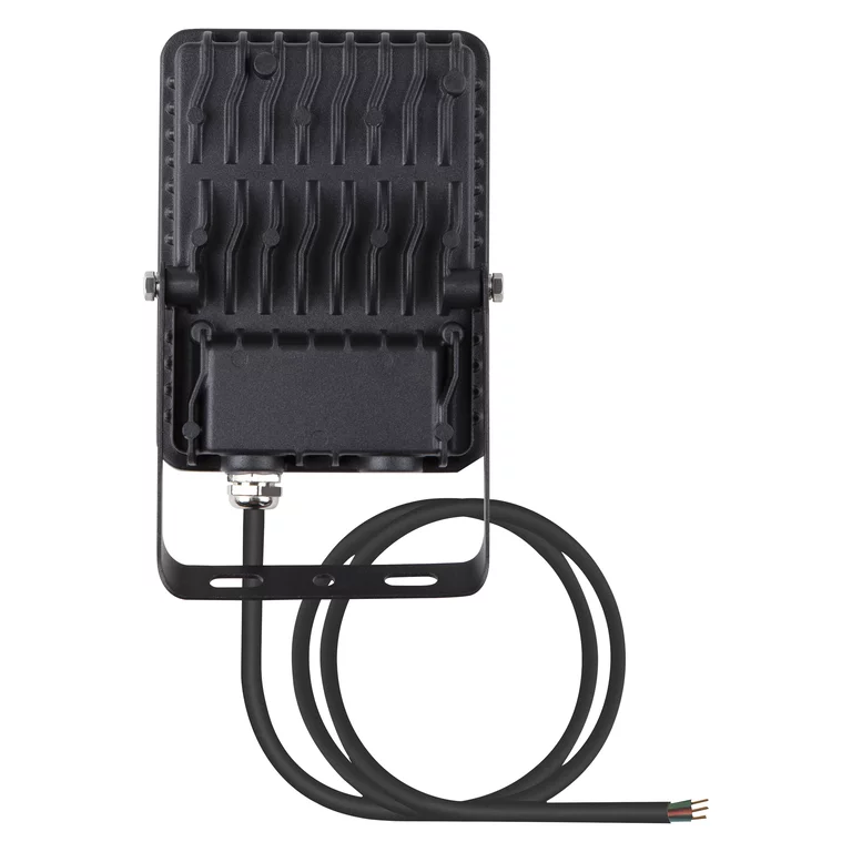 Floodlight Essential 20W Sort udendørslampe Fra Ledvance - Ideel til indk&oslash;rsler, facader, garager og andre overflader, hvor der er behov for sikker og p&aring;lidelig belysning.