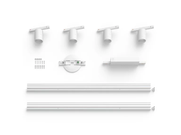 Perifo rak bassats för tak (4 spottar) Hvid spotlight Fra Philips - 