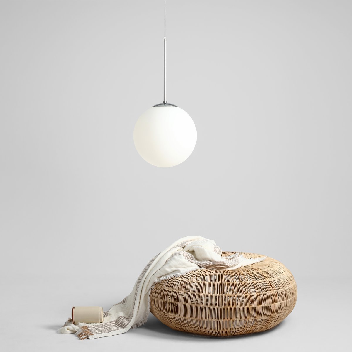 Bosso Ø30 Chrom loftslampe Fra Artera - Det tidløse design gør den til den perfekte belysning til både moderne og klassiske interiører.