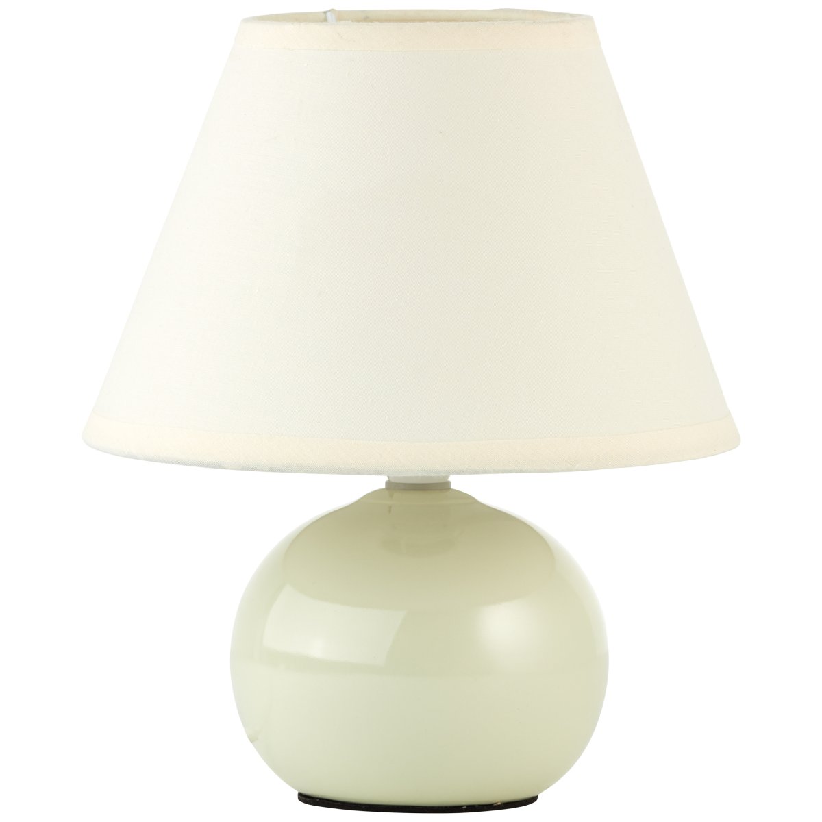 Primo 23cm Beige bordlampe Fra Brilliant - Lampen har en praktisk afbryder p&aring; ledningen.