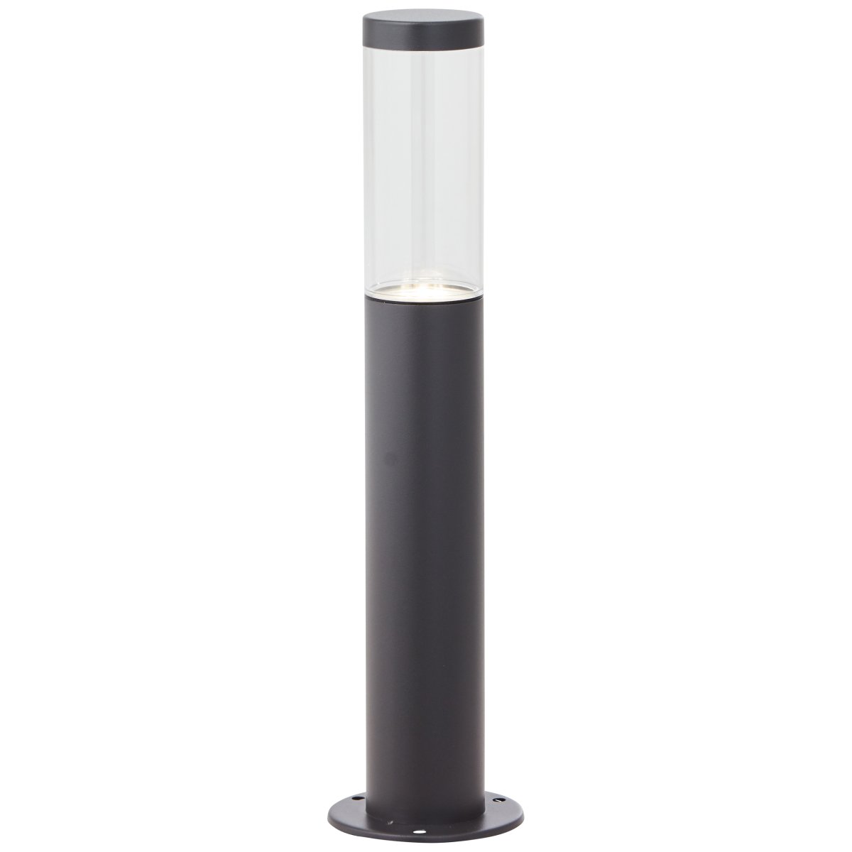 Bergen 40cm antracit pullerter Fra Brilliant - Den moderne LED-teknologi giver energibesparende belysning med h&oslash;j lysstyrke og lavt energiforbrug.