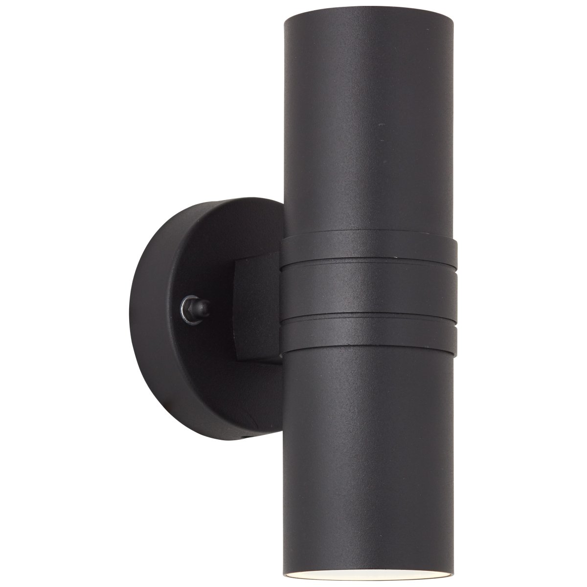 Hanni Sort udendørslampe Fra Brilliant - Hanni væglampe er perfekt til dekorativ belysning og forvandler enhver facade til et kunstværk af lys og skygge.