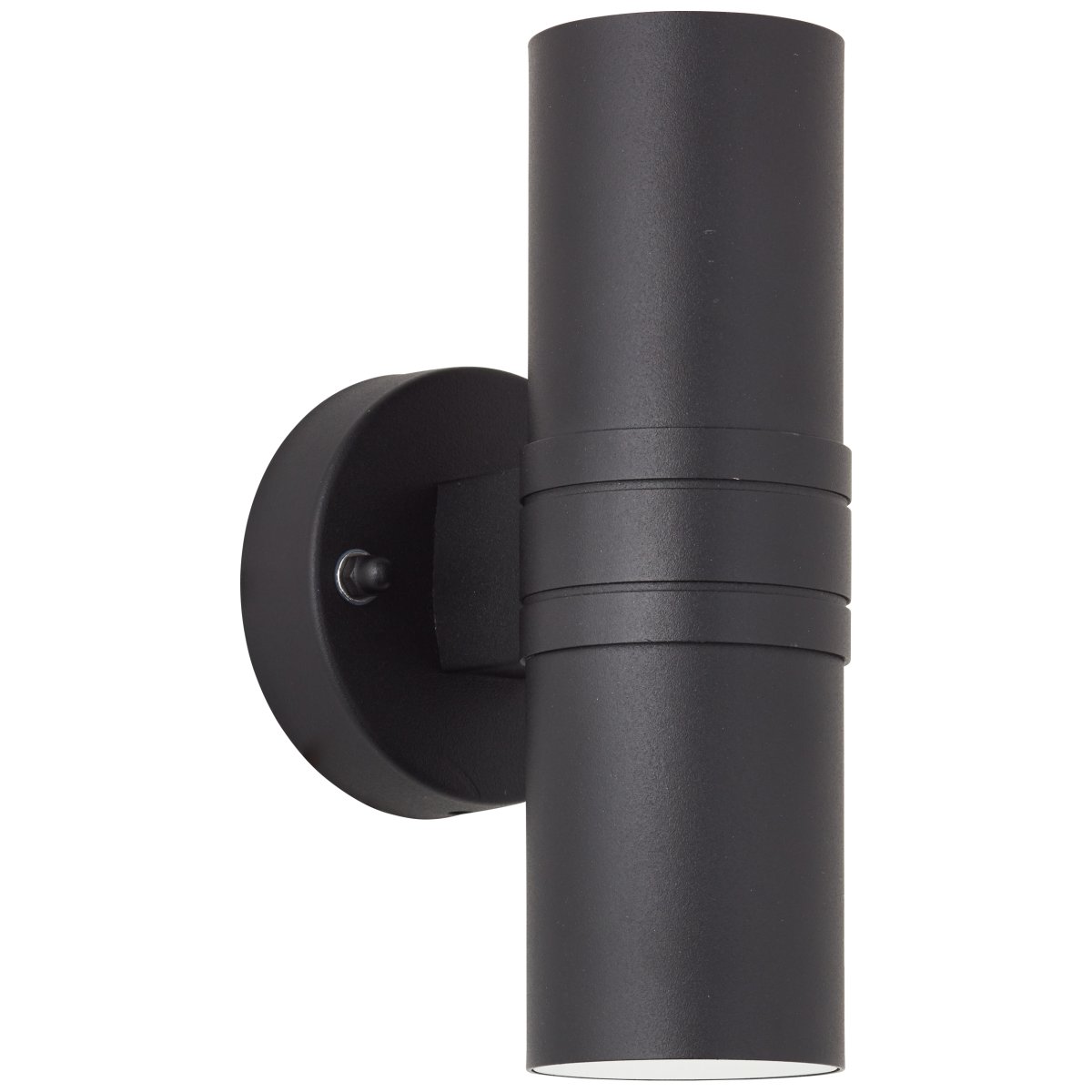 Hanni Sort udendørslampe Fra Brilliant - Hanni væglampe er perfekt til dekorativ belysning og forvandler enhver facade til et kunstværk af lys og skygge.
