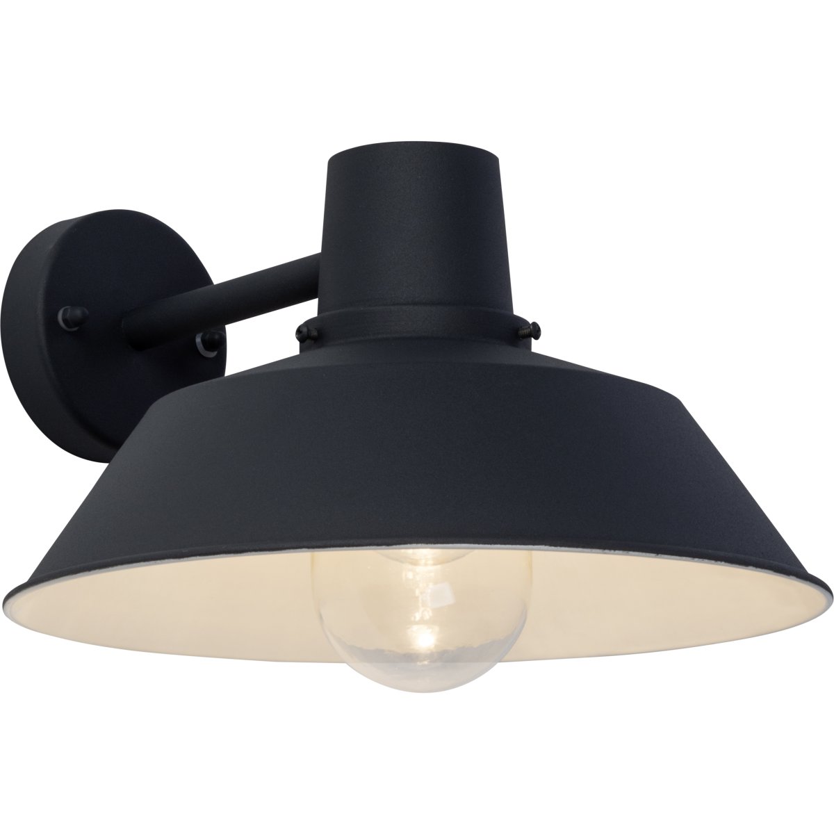 Humphrey antracit udendørslampe Fra Brilliant - Humphrey v&aelig;glampe er perfekt til at lyse op i din entr&eacute;.
