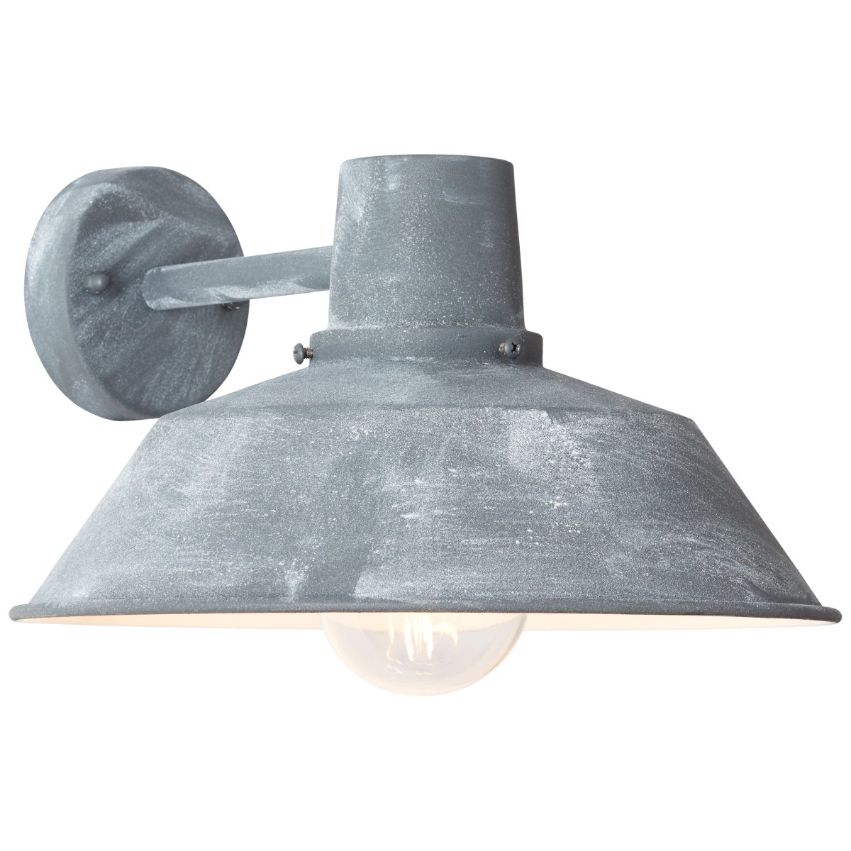 Humphrey Beton udendørslampe Fra Brilliant - Humphrey v&aelig;glampe er perfekt til at lyse op i din entr&eacute;.