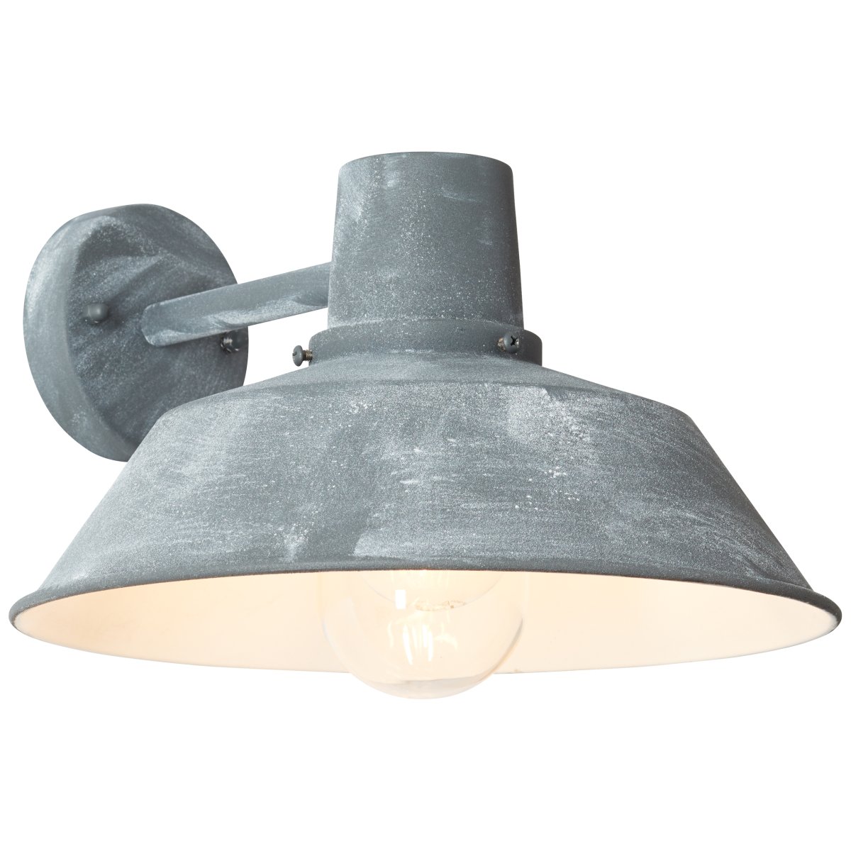 Humphrey Beton udendørslampe Fra Brilliant - Humphrey v&aelig;glampe er perfekt til at lyse op i din entr&eacute;.