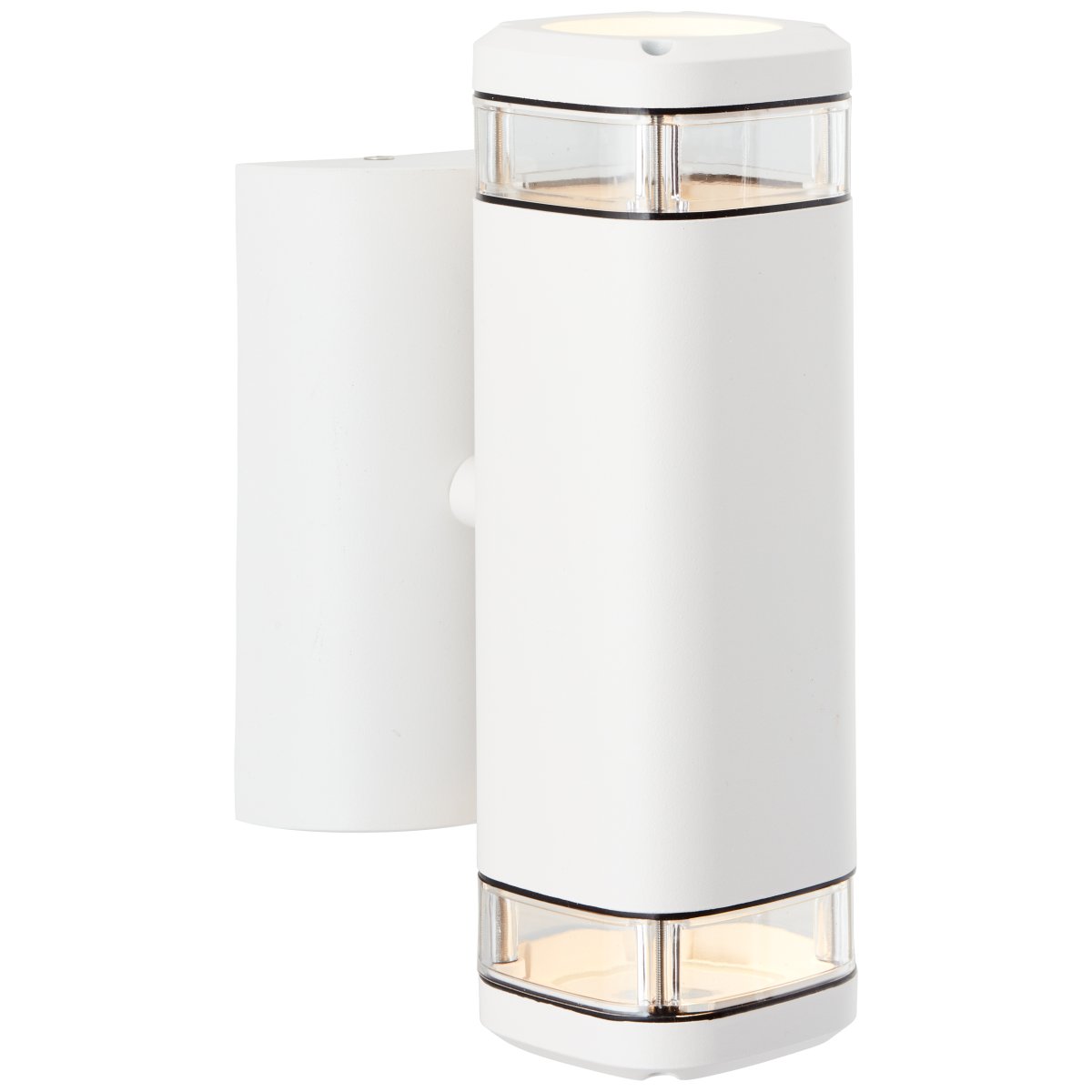 Jandy Hvid udendørslampe Fra Brilliant - Jandy udendørs væglampe tilbyder både praktisk og dekorativ belysning til din facade.