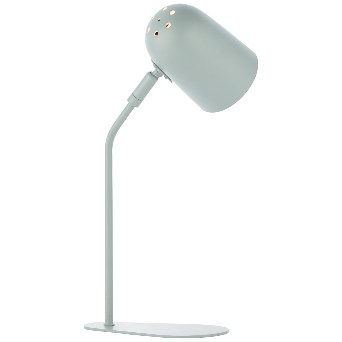Tong 38cm Mat grøn skrivebordslampe Fra Brilliant - Tong bordlampe giver et behageligt lys til arbejde, l&aelig;sning eller som dekorativ belysning i ethvert rum.