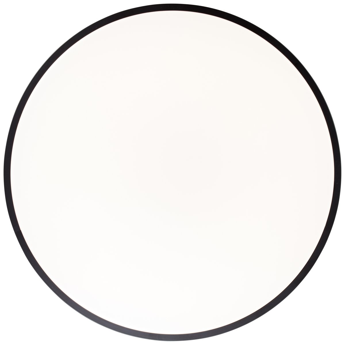 Slimline Ø50 Sort plafond Fra Brilliant - Lampen har desuden natlysfunktion og timer, som g&oslash;r den praktisk i rum, hvor der er behov for orienteringslys om natten.