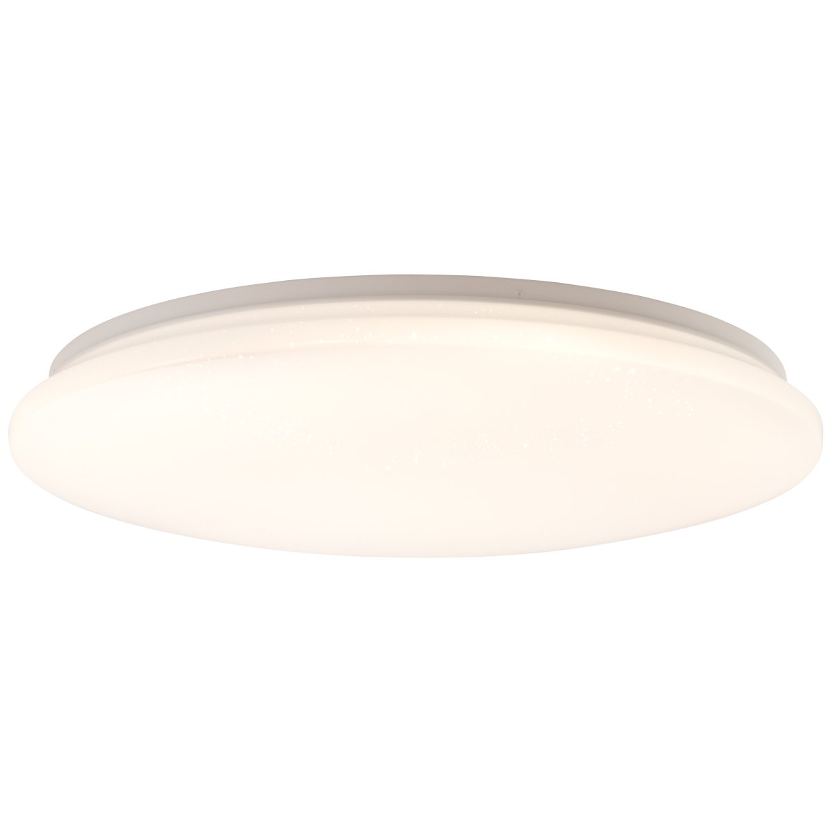 Farica Starry Ø50 Varm hvid plafond Fra Brilliant - Lampen har en stjernehimmel effekt hvor pletter; Gennemsigtige prikker p&aring; sk&aelig;rmen minder om skinnende stjerner, hvilket g&oslash;r den ideel til sovev&aelig;relser og b&oslash;rnev&aelig;relser.