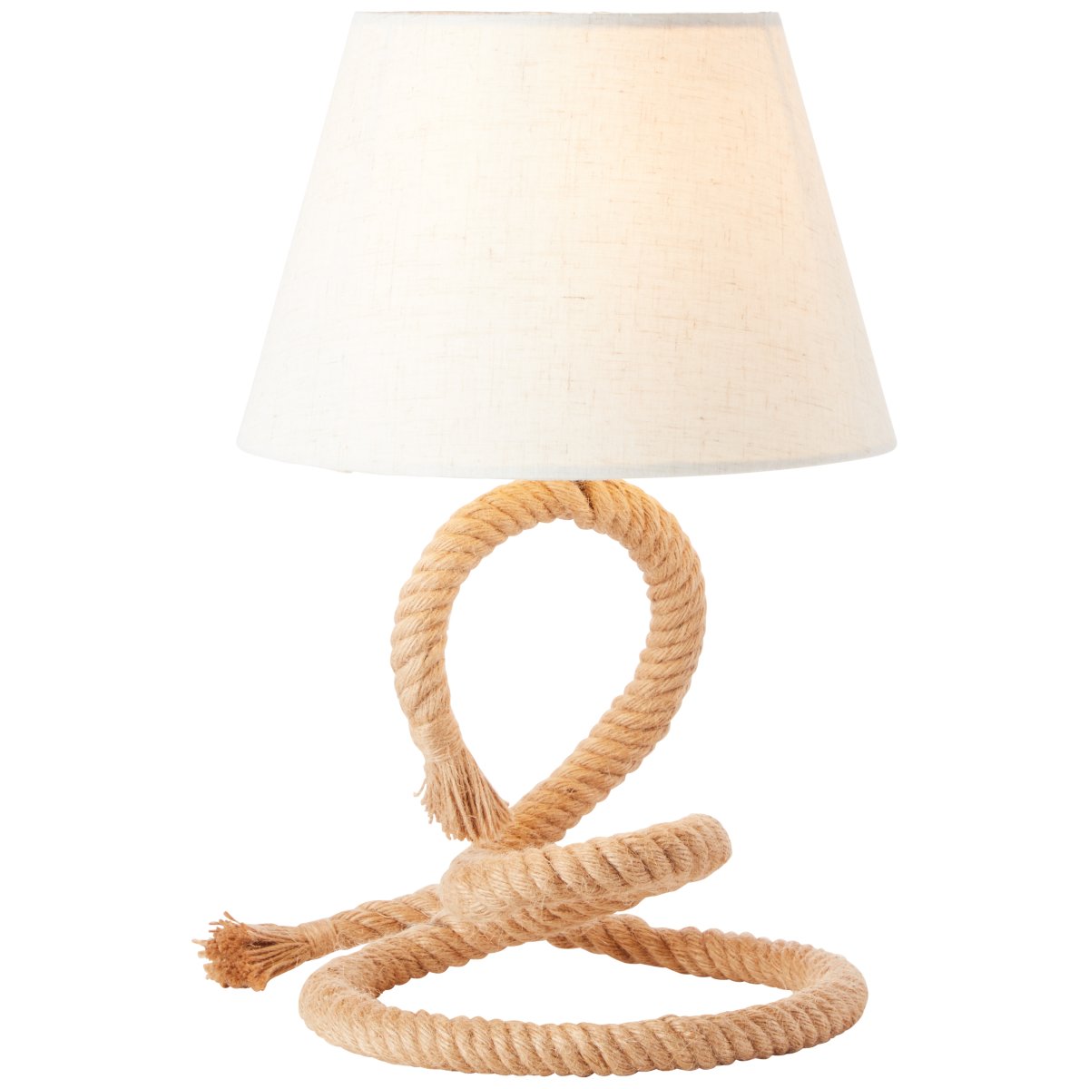 Sailor 40cm Natur bordlampe Fra Brilliant - Sailor bordlampe er en dekorativ lampe, der passer perfekt på natbordet eller som stemningsbelysning i stuen.