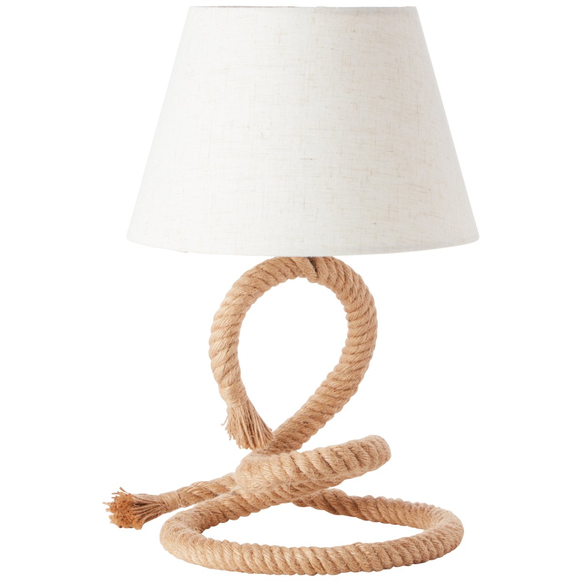 Sailor 40cm Natur bordlampe Fra Brilliant - Sailor bordlampe er en dekorativ lampe, der passer perfekt på natbordet eller som stemningsbelysning i stuen.