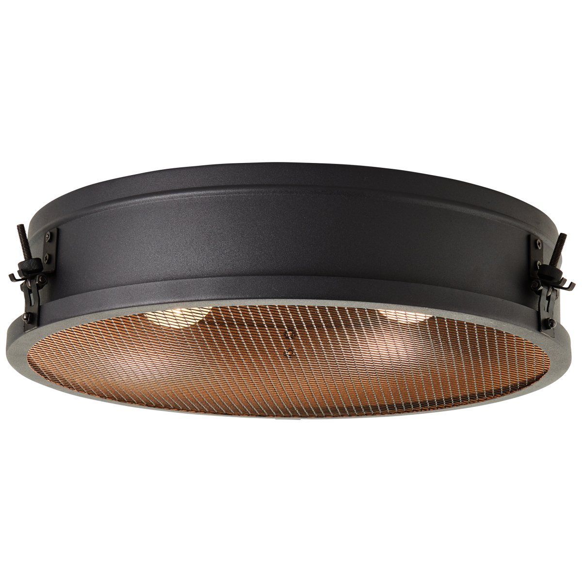 Zois Ø42 Sort plafond Fra Brilliant - Zois loftlampen er designet i industriel stil og skaber en unik atmosfære i hjemmet.