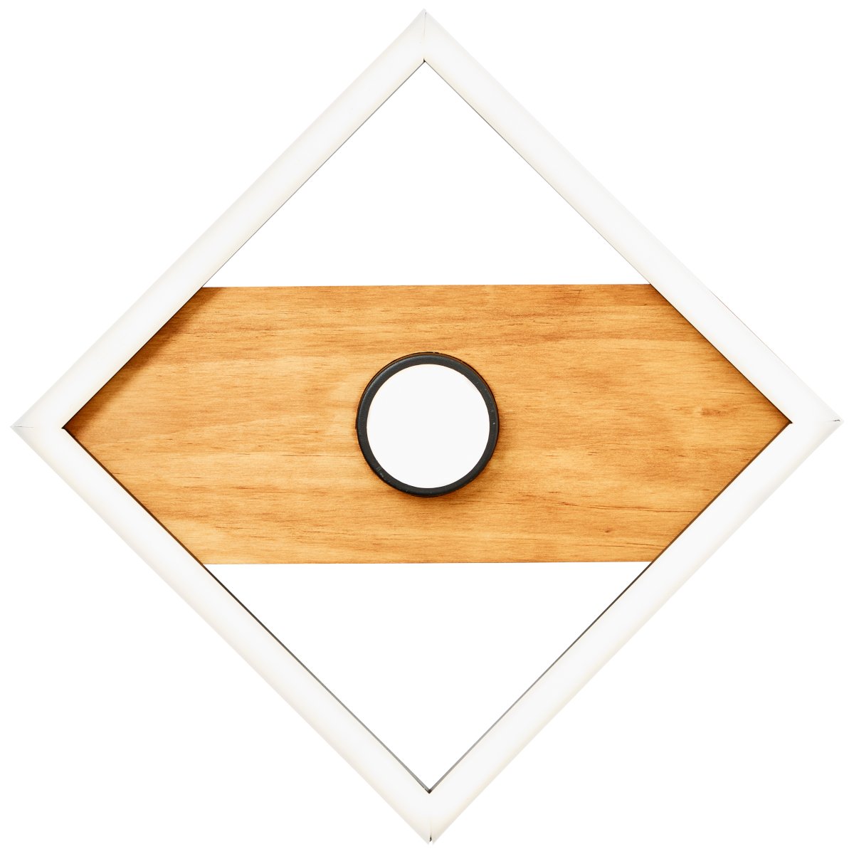 Woodbridge 25cm Træ plafond Fra Brilliant - Tr&aelig;komponenterne er FSC-certificerede, hvilket betyder, at de kommer fra b&aelig;redygtigt forvaltede skove, hvor milj&oslash;beskyttelse og sikre arbejdsforhold er prioriteret.