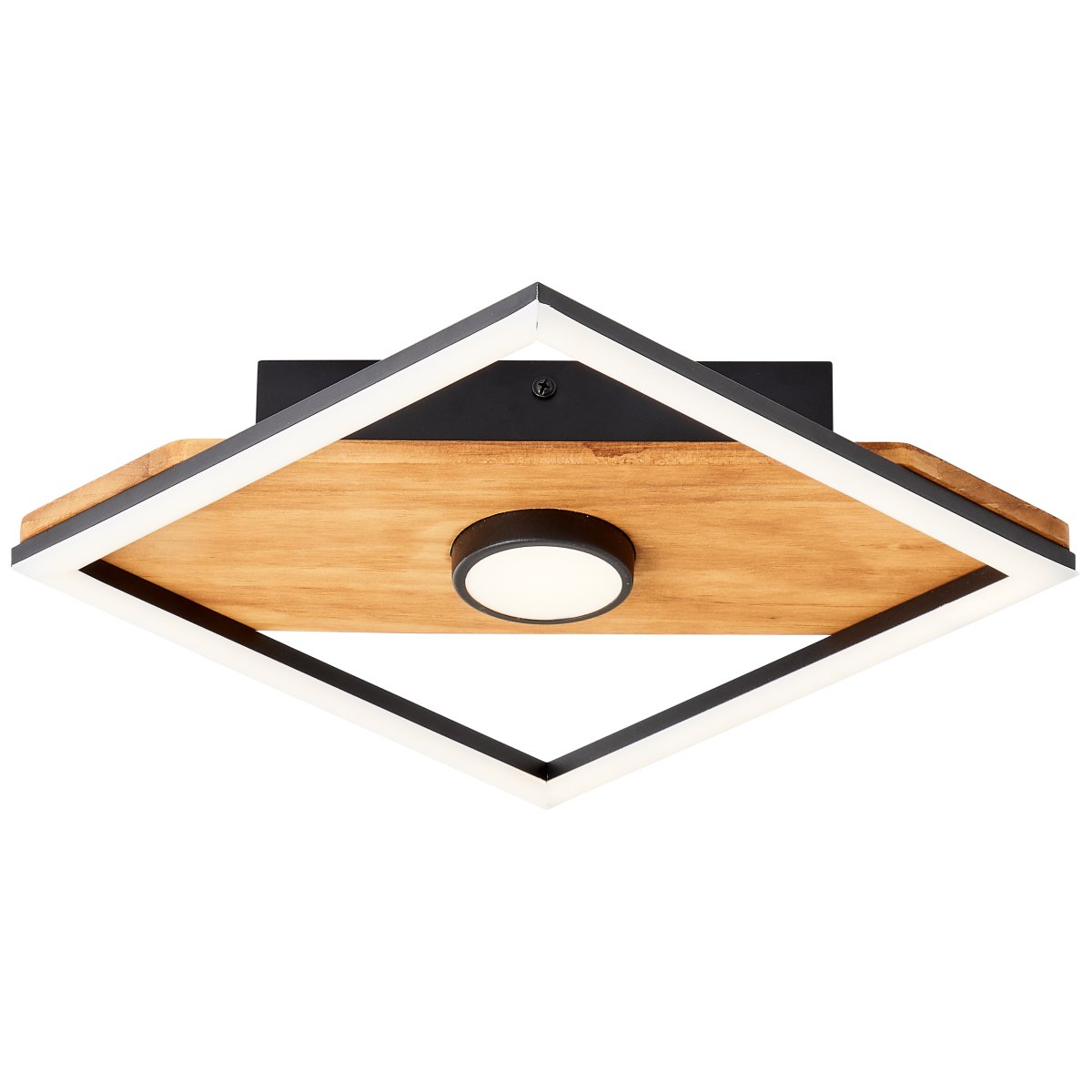 Woodbridge 25cm Træ plafond Fra Brilliant - Tr&aelig;komponenterne er FSC-certificerede, hvilket betyder, at de kommer fra b&aelig;redygtigt forvaltede skove, hvor milj&oslash;beskyttelse og sikre arbejdsforhold er prioriteret.
