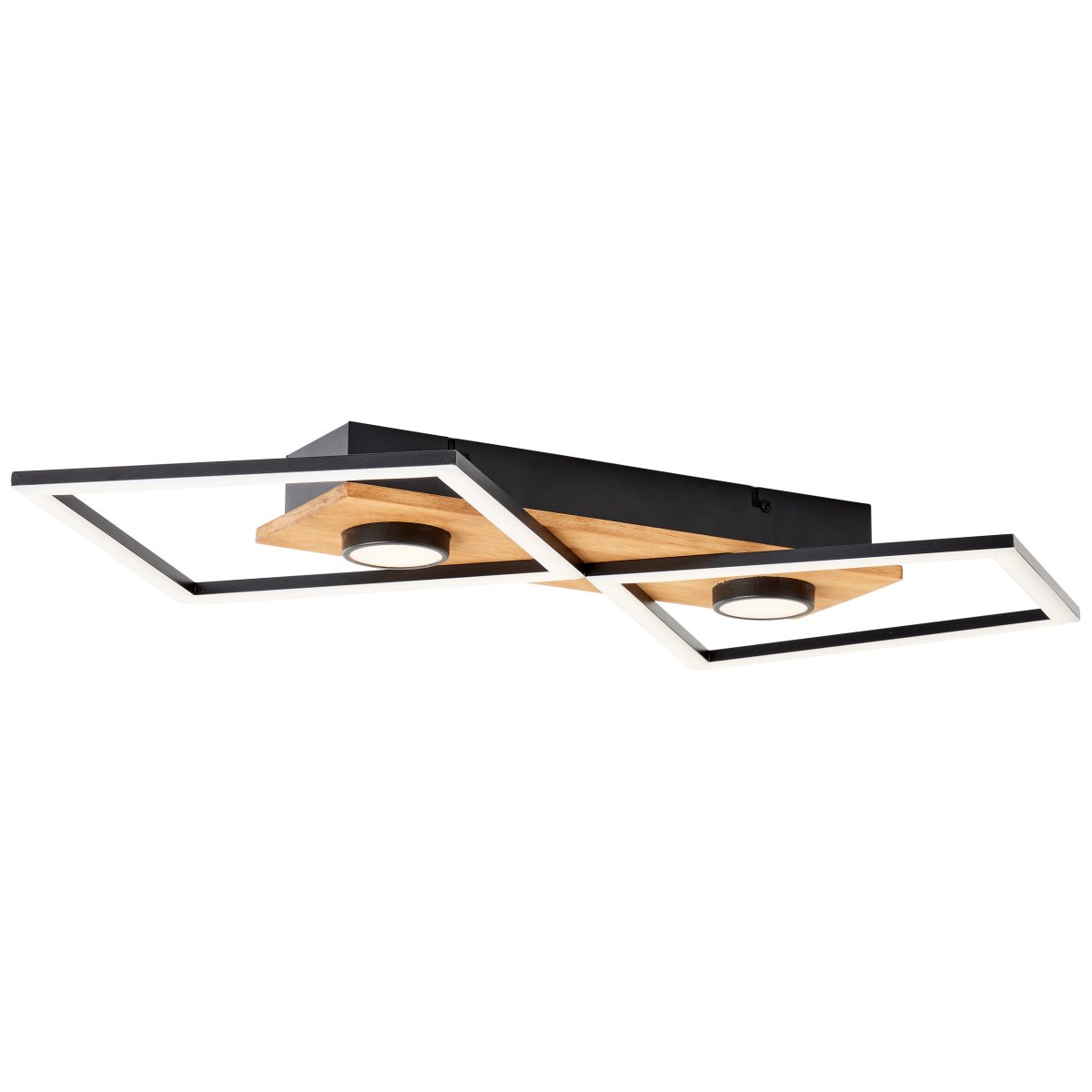 Woodbridge 70cm Træ plafond Fra Brilliant - Kombinationen af tr&aelig; og moderne teknologi skaber en unik balance mellem natur og funktion.