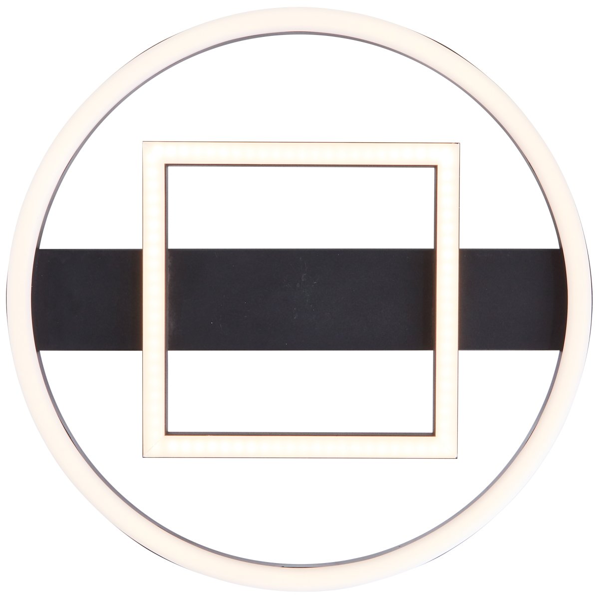 Maureen 37cm Sort plafond Fra Brilliant - Denne moderne og stilfulde loftslampe skaber et indbydende og venligt lys i ethvert rum, uanset om den er placeret i entre, stue eller sovev&aelig;relse.