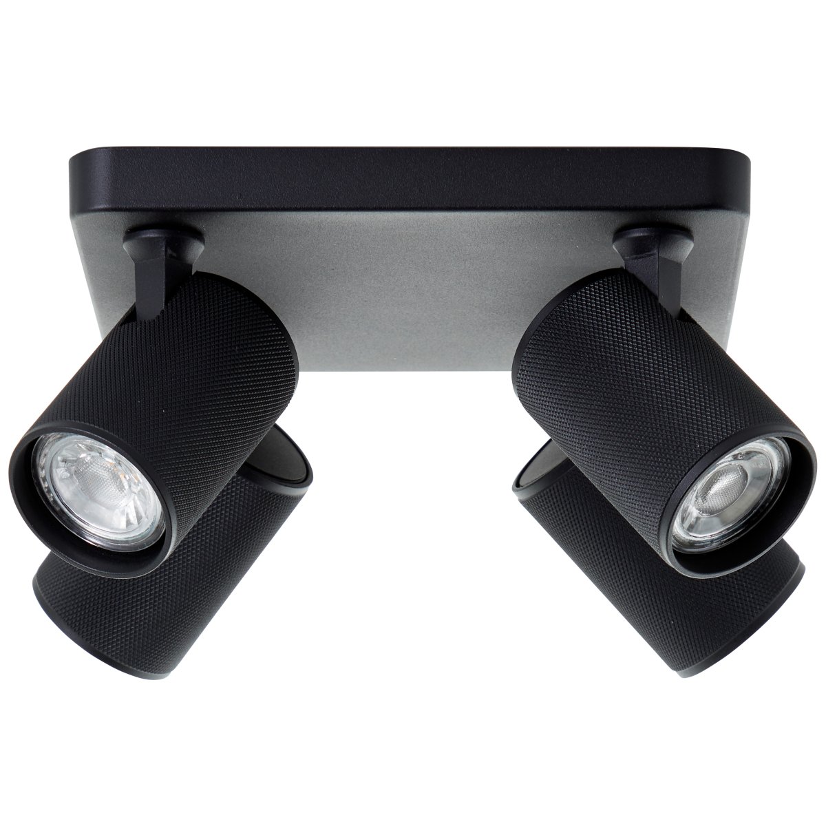 Marty 4 Sand sort spotlight Fra Brilliant - Med et metalhus af h&oslash;j kvalitet og sorte detaljer giver det et stilrent udtryk, der passer ind i forskellige rum.