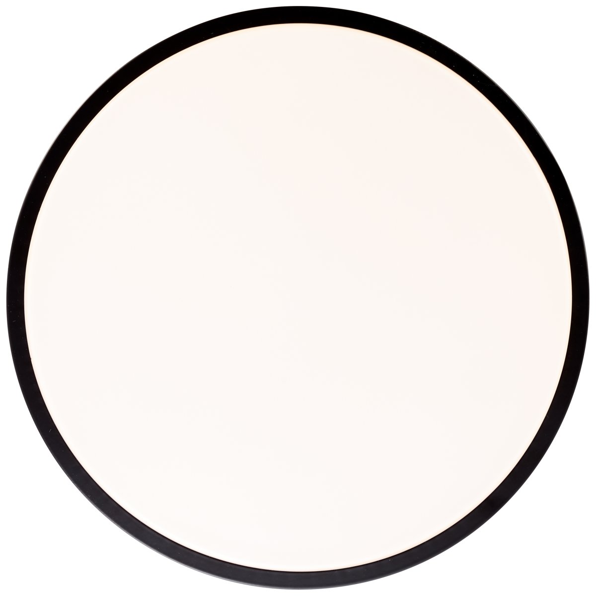 Slimline Ø33 Sort plafond Fra Brilliant - Med en diameter p&aring; 33 cm er den kompakt og ideel til sm&oslash;ring; til mellemstore rum.