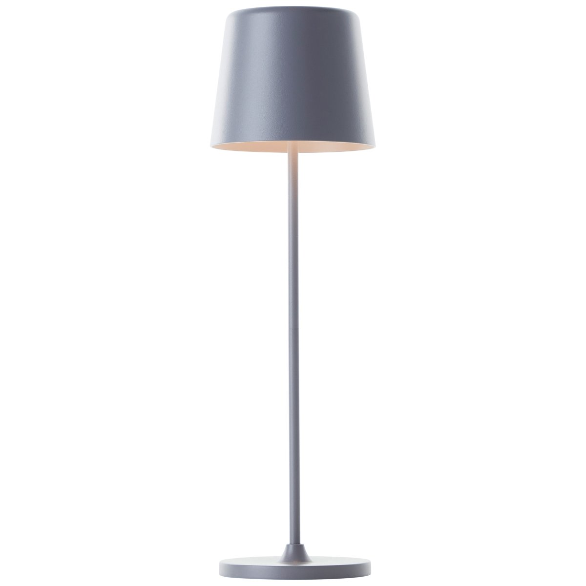 Kaami 37cm Mat grå bærbar Fra Brilliant - Med sin h&oslash;je IP44-klassificering er den vejrbestandig, perfekt til b&aring;de udend&oslash;rs og indend&oslash;rs brug.
