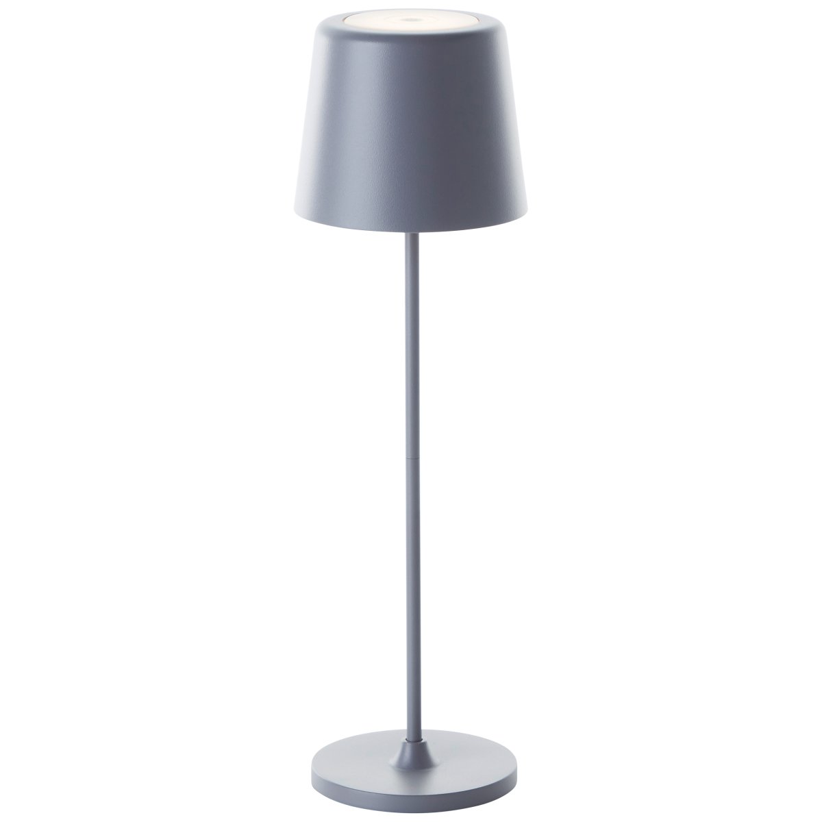 Kaami 37cm Mat grå bærbar Fra Brilliant - Med sin h&oslash;je IP44-klassificering er den vejrbestandig, perfekt til b&aring;de udend&oslash;rs og indend&oslash;rs brug.